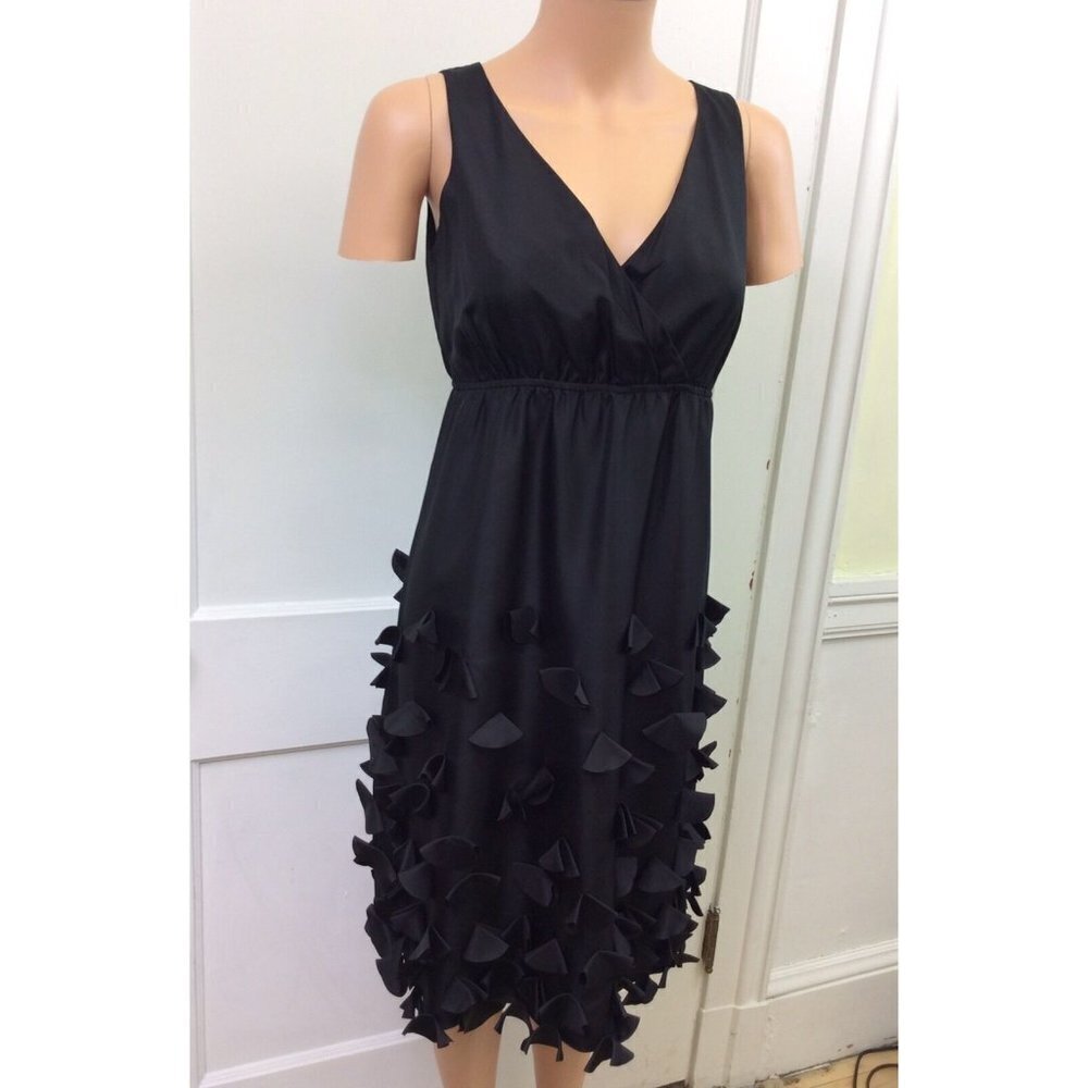 Garnet Hill Silk Dress Sleeveless Womens 4